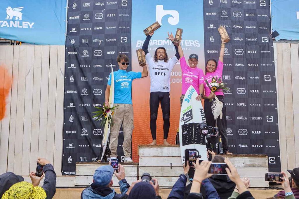 Kai Odriozola logra su primera victoria en el QS en el Boardmasters
