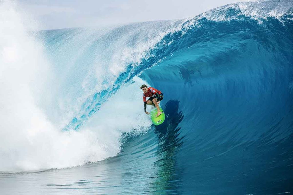 Griffin Colapinto en Tahiti Pro