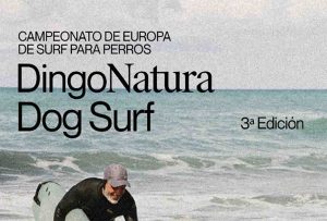 Campeonato Europeo de Surf para perros
