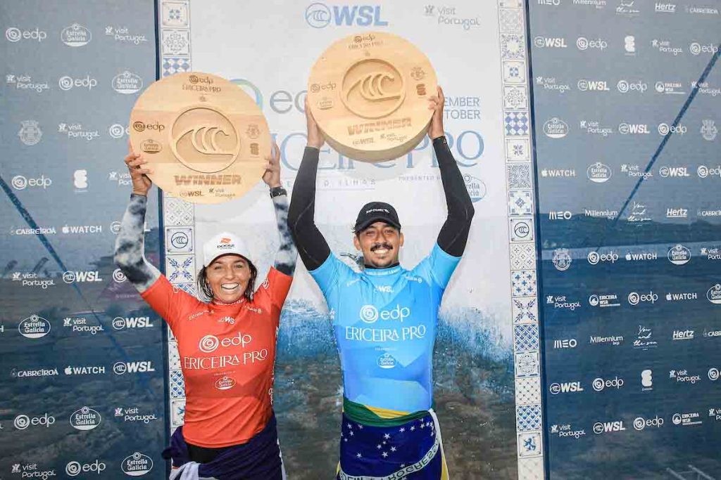 Sally Fitzgibbons y Samuel Pupo