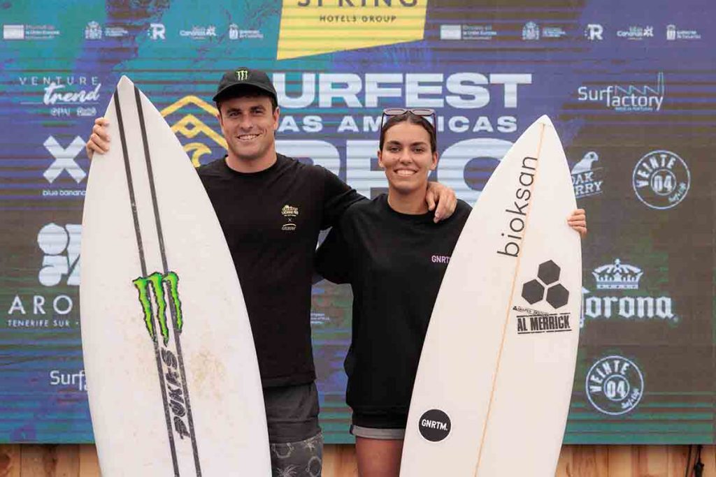 Luis Díaz y Daniela Boldini