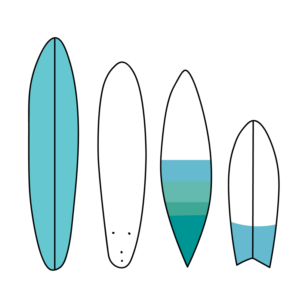 Elección de la tabla de surf