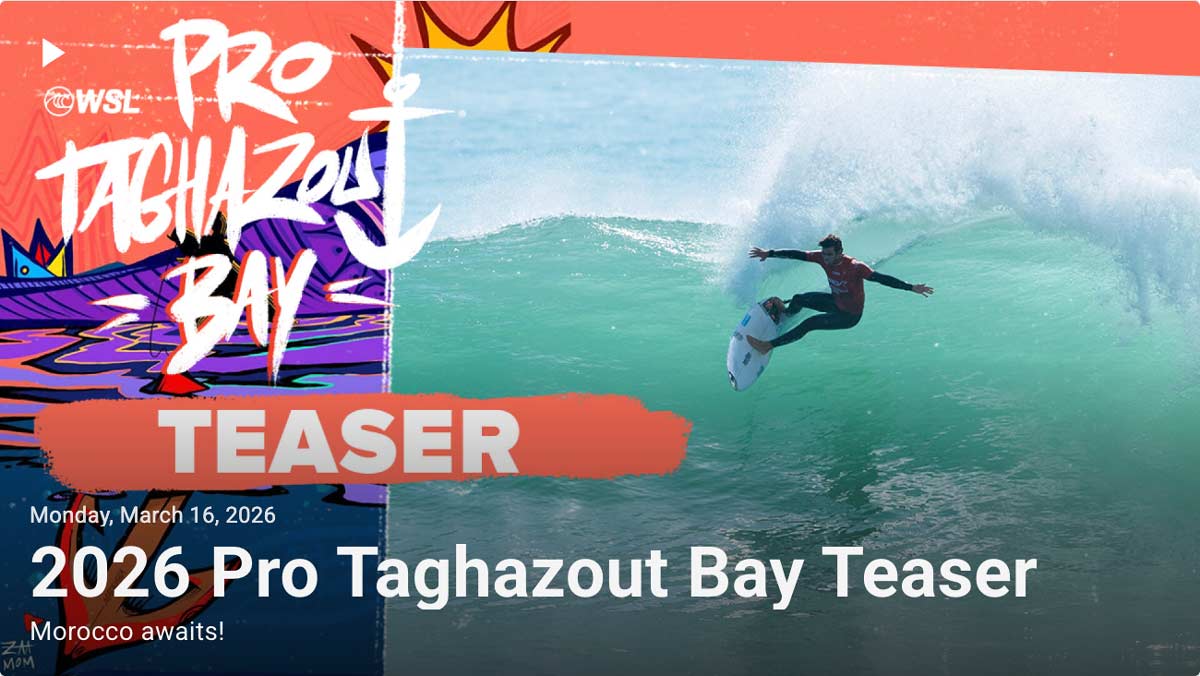 Ola en Anchor Point durante el Pro Taghazout Bay 2026 en Marruecos