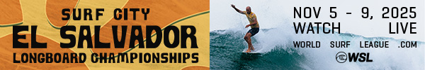 Campeonato Mundial de Longboard 2025 en El Sunzal, Surf City El Salvador