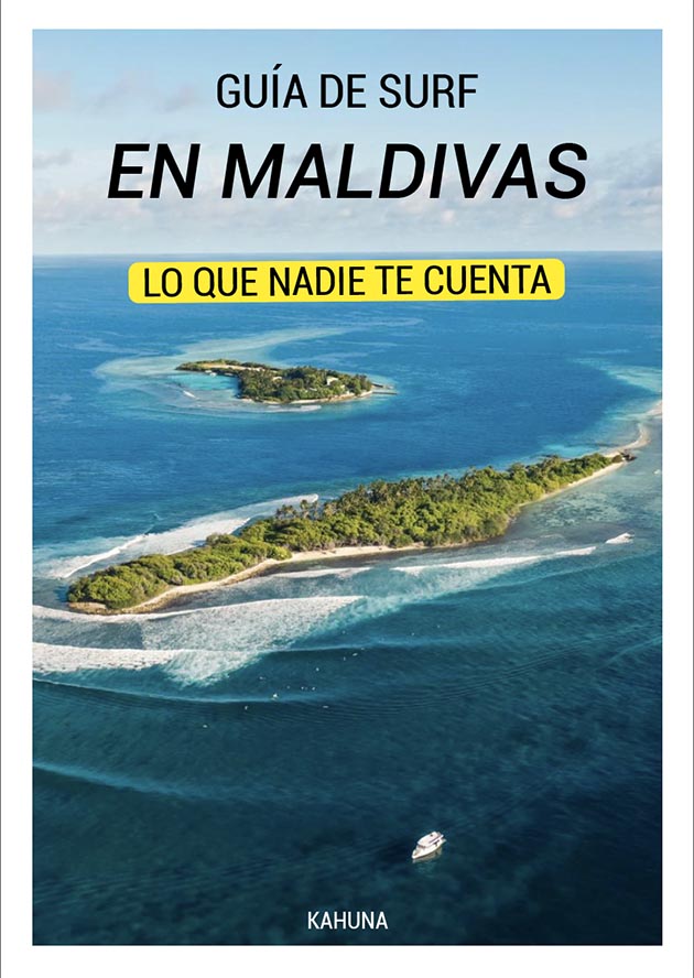 Portada de la “Guía de Surf en Maldivas 2025” de Surf Magazine Online